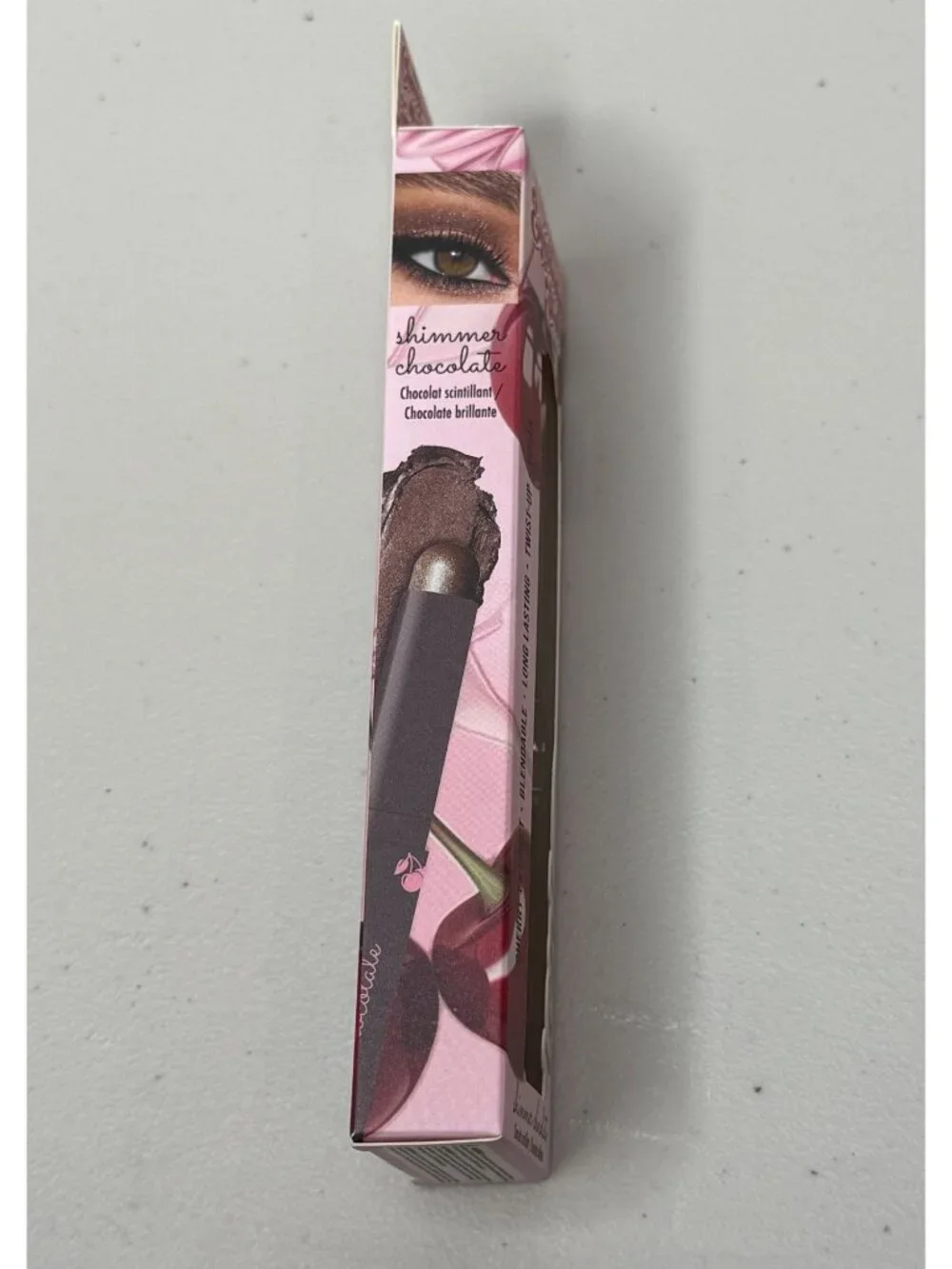 ioni Cream Eyeshadow Stick Dolce Shimmer Chocolate Cherry Vegan